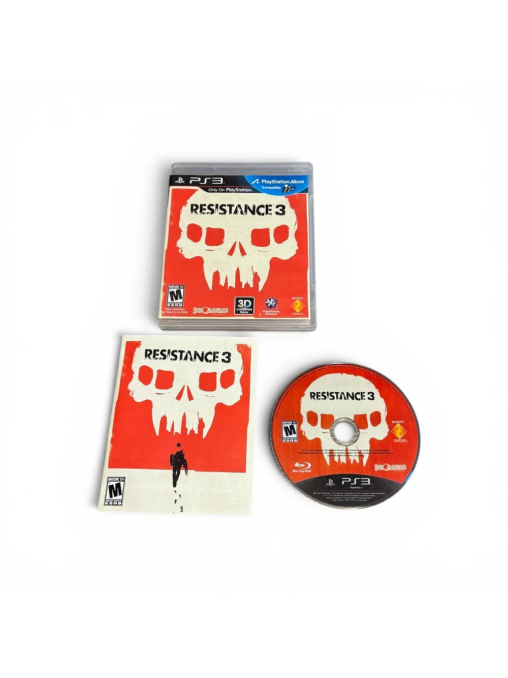 Insomniac Games Resistance 3 Video Game for PS3 Complete Cib